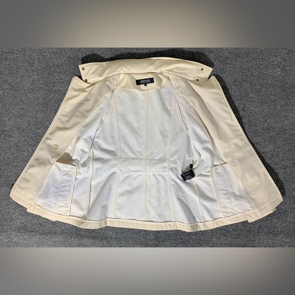 Kenneth Cole Reaction Womens Elegant Jacke crem size M - Picture 7 of 15